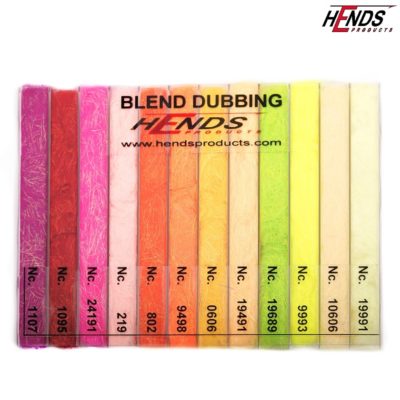 Hends Blend Dubbing Box 12 farieb BDB01 - Svetlý