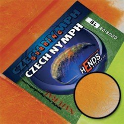 Hends Czech Nymph Dubbing CND594 - Cream Orange