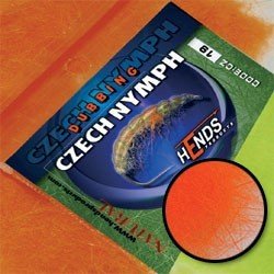 Hends Czech Nymph Dubbing CND294 - Dark Orange