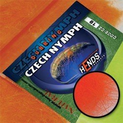 Hends Czech Nymph Dubbing CND394 - Fluo Orange