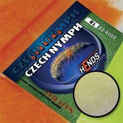 Hends Czech Nymph Dubbing CND520 - Light Olive/Grey