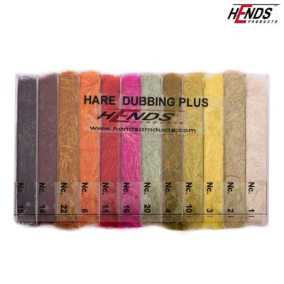 Hends Hare Plus Dubbing Box 12 farieb HPDB01