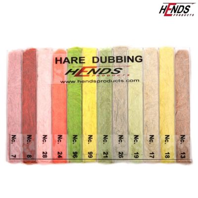 Hends Hare Dubbing Box 12 farieb HZB02 - Svetlý