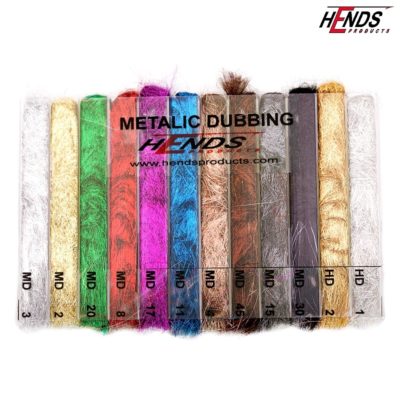 Hends Metalic Dubbing Box 12 farieb MDB01