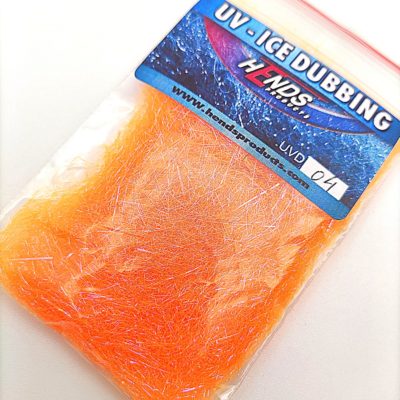 UV-Ice Dubbing UVD04 - Oranžová fluo