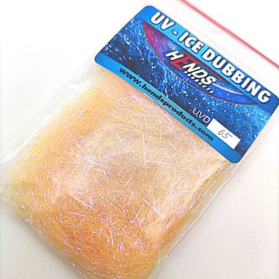 UV-Ice Dubbing UVD05 - Oranžová lososová