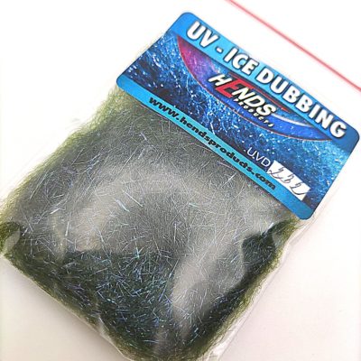 Hends UV-Ice Dubbing UVD232 - Zelená olivová