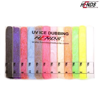 Hends UV-Ice Dubbing Box 12 farieb UVDB01