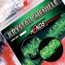 Hends Krystal Chenille CHK04 4mm - Zelená