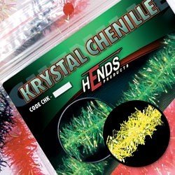 Hends Krystal Chenille CHK11 6mm - Žltá