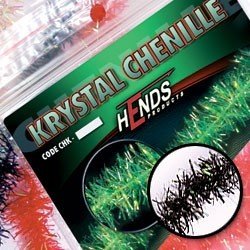Hends Krystal Chenille CHK30 6mm - Čierna