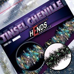 Hends Tinsel Chenille CHT19 4mm - Multicolor červená