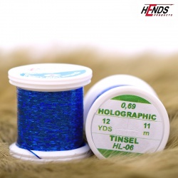 Hends Holographic Tinsel HL06 0,69mm - Modrá