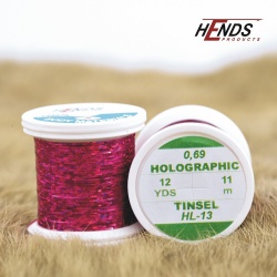 Hends Holographic Tinsel HL13 0,69mm - Ružová tmavá
