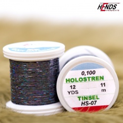 Hends Holostrength Tinsel 0,1mm, 11m HS07 - Čierna