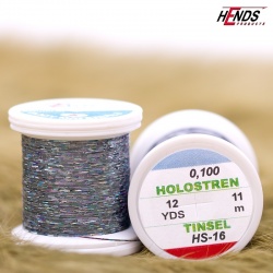 Hends Holostrength Tinsel 0,1mm, 11m HS16 - Šedá