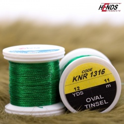 Hends Oval Tinsel KNR1316 11m - Zelená