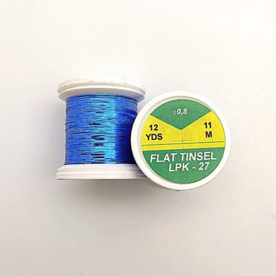 Hends Flat Tinsel LPK27 0,8mm - Modrá metalická