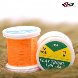Hends Flat Tinsel LPK09 0,8mm - Žltá perleťová