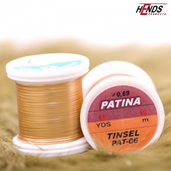 Hends Patina Tinsel PAT06 0,69mm 11m - Zlatá