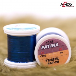 Hends Patina Tinsel PAT28 0,69mm 11m - Modrá tmavá