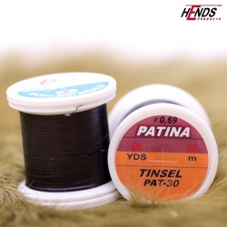 Hends Patina Tinsel PAT30 0,69mm 11m - Black