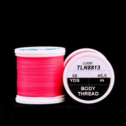 Hends Body Thread TLN8813 45,5m - Červeno ružová fluo