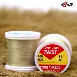 Hends Twist Thread 0,05mm 91m VNT103 - Khaki svetlá