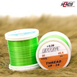 Hends Effect Thread 0,08mm 45,5m VP24 - Zelená fluo