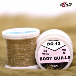 Hends Body Quills Thread 22m BQ12 - Hnedo béžová