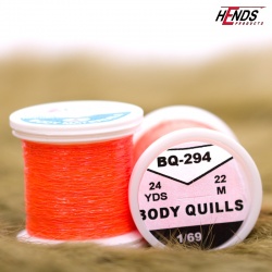 Hends Body Quills BQ294 22m - Dark Fluo Orange
