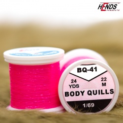 Hends Body Quills BQ41 22m - Fluo Pink with UV Effect