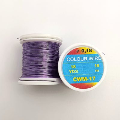 Hends Colour Wire 0,18mm 15m CWM17 - Fialovo modrá