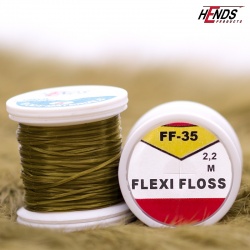 Hends Flexi Floss 2,5m FF35 - Light Olive/Brown