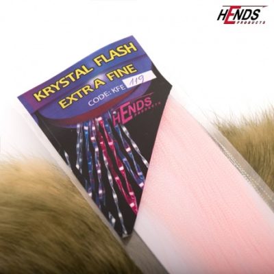 Hends Krystal Flash Extra Fine Hair KFE119 - Ružová svetlá