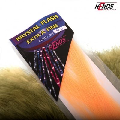 Hends Krystal Flash Extra Fine Hair KFE94 - Oranžová fluo