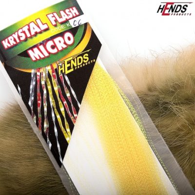 Hends Krystal Flash Micro Hair KFM06 - Žltá