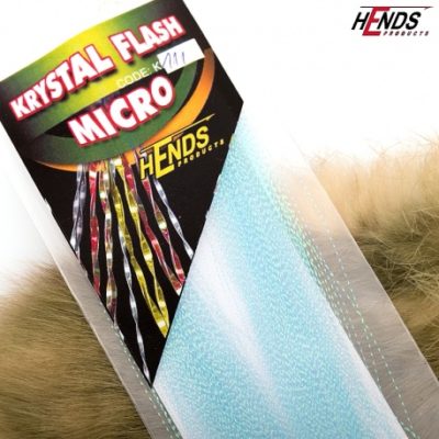 Hends Krystal Flash Micro Hair KFM111 - Modrá svetlá