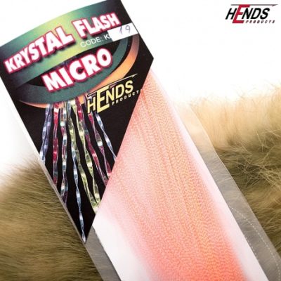 Hends Krystal Flash Micro Hair KFM19 - Ružová