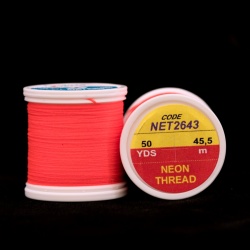 Hends UV Neon Thread 45,5m NET2643 - Červená fluo