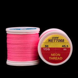 Hends UV Neon Thread 45,5m NET7068 - Ružová
