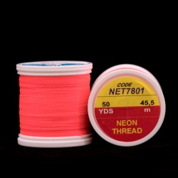 Hends UV Neon Thread NET7801 45,5m - Ružová fluo