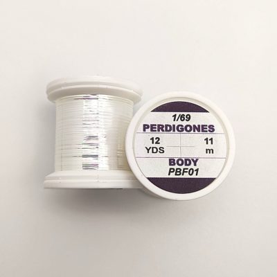 Hends Perdigone Pearl Body Tinsel 1/69 11m PBF01 - Biela