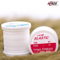 Hends Elastic Thread 0,08mm 91m VNE200 - Biela