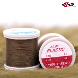 Hends Elastic Thread VNE211 0,08mm 91m - Hnedá tmavá