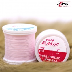 Hends Elastic Thread VNE213 0,08mm 91m - Ružová svetlá