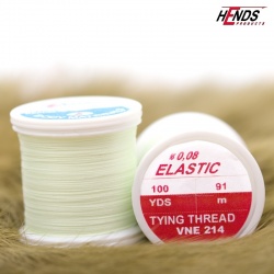 Hends Elastic Thread VNE214 0,08mm 91m - Zeleno biela