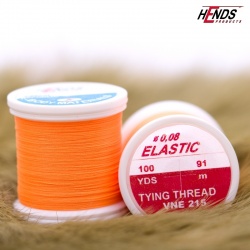 Hends Elastic Thread VNE215 0,08mm 91m - Oranžová fluo