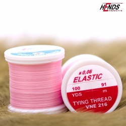 Hends Elastic Thread VNE216 0,08mm 91m - Ružová