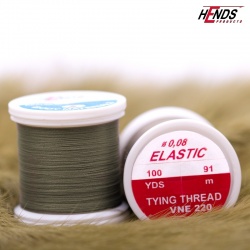 Hends Elastic Thread VNE220 0,08mm 91m - Olivovo šedá